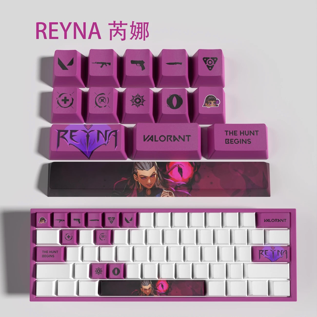 Valorant Hero Keycaps👊🏻 “Bring Riot Worlds to Your Fingertips.”