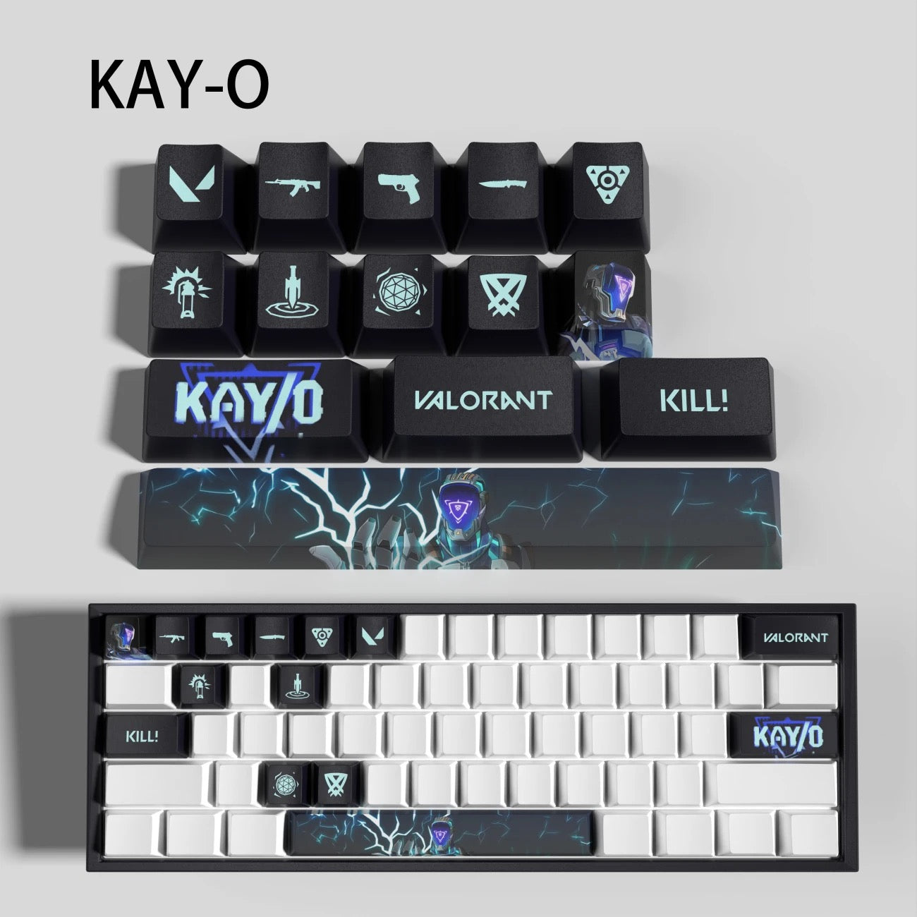 Valorant Hero Keycaps👊🏻 “Bring Riot Worlds to Your Fingertips.”