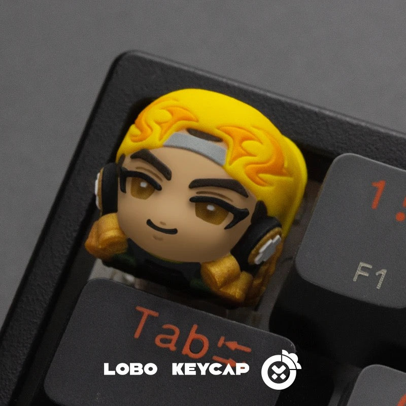 Valorant Hero Keycaps👊🏻 “Bring Riot Worlds to Your Fingertips.”