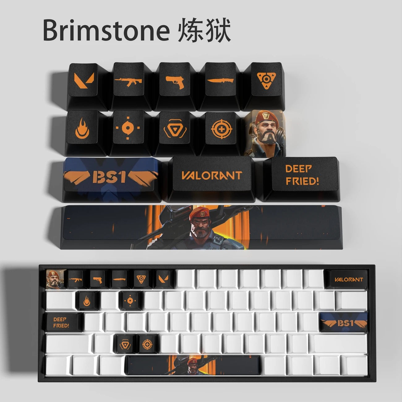 Valorant Hero Keycaps👊🏻 “Bring Riot Worlds to Your Fingertips.”